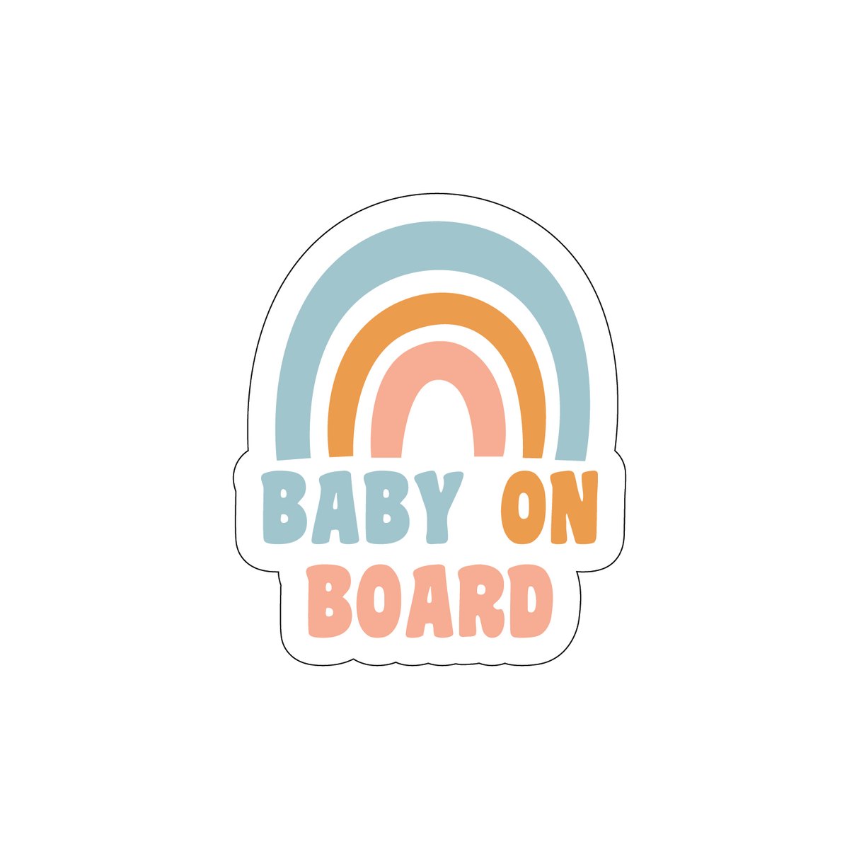 Rainbow Baby On Board