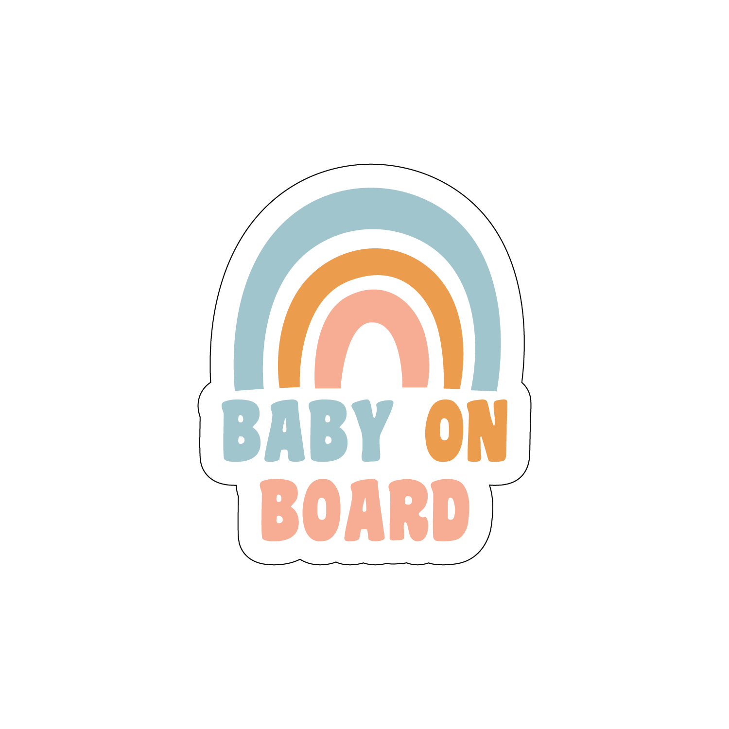 Rainbow Baby On Board
