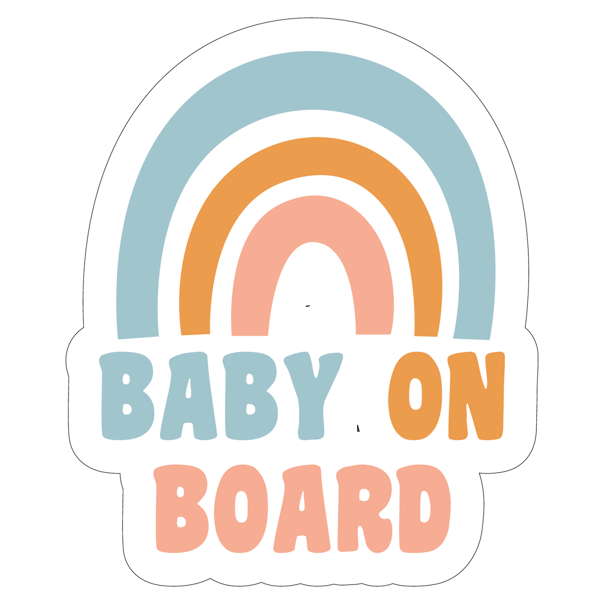 Rainbow Baby On Board