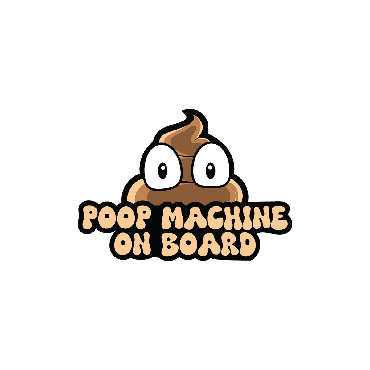 Poop Machine Cap Poop Machine On Board – CUCU Covers