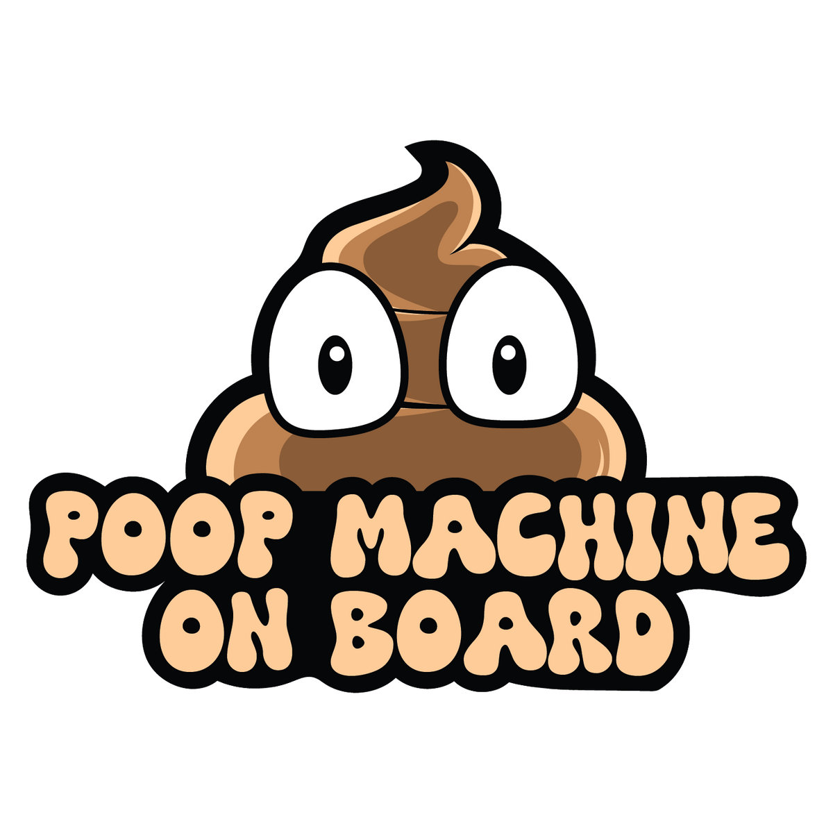 Poop Machine Cap Poop Machine On Board – CUCU Covers