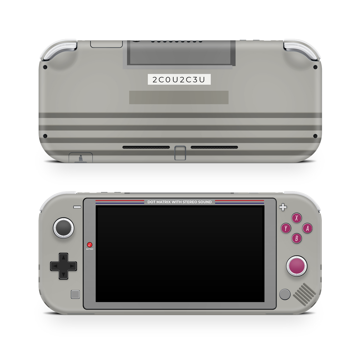 Nintendo Switch LITE Skin Retro Game boy