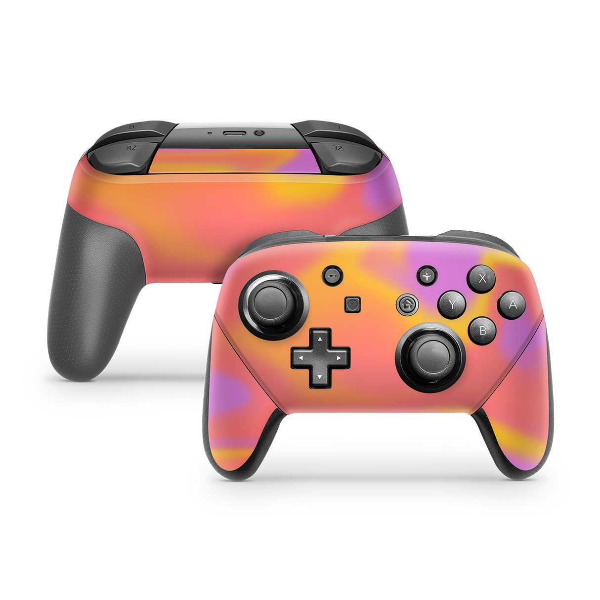 Nintendo Switch Controller Skin Sunset Hues