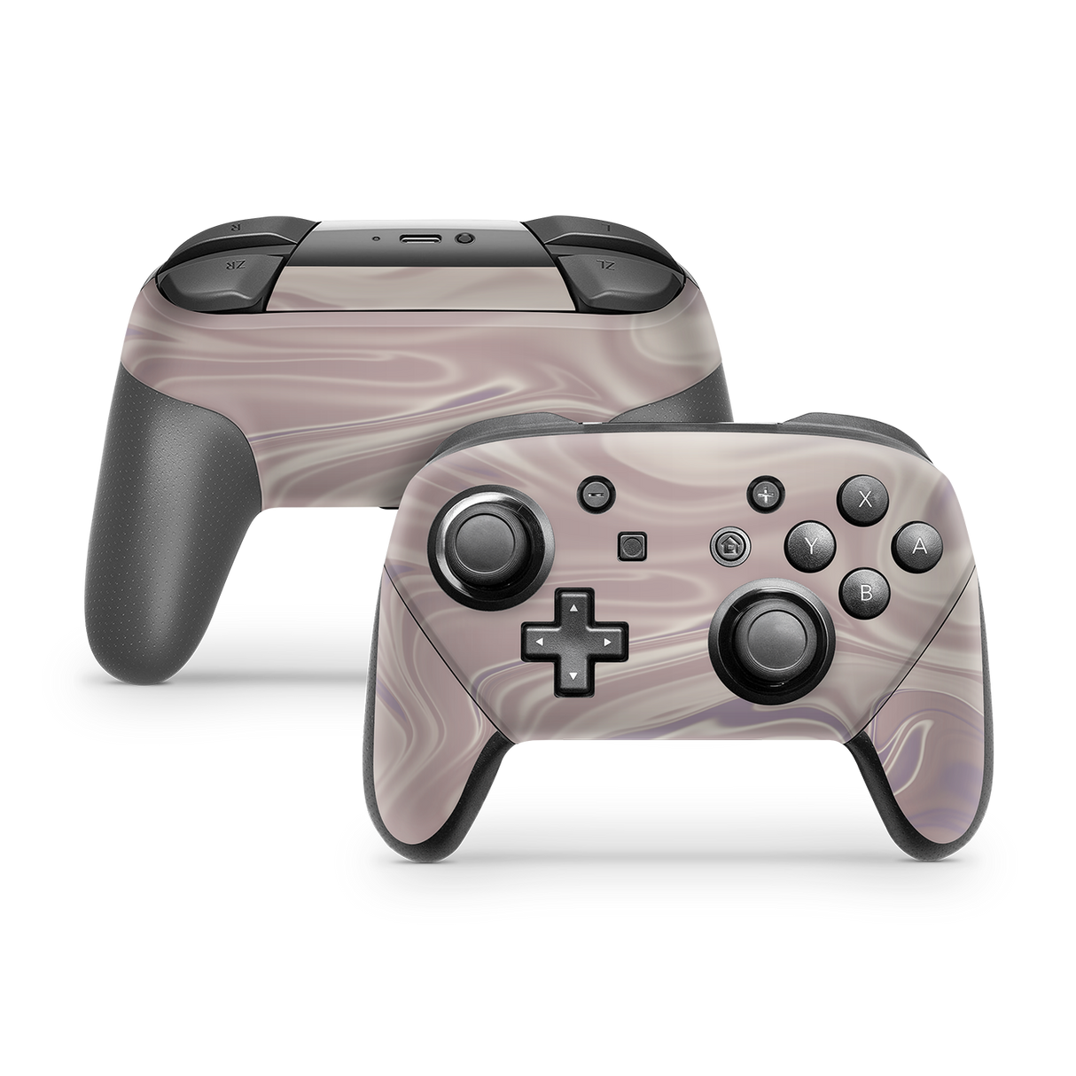 Nintendo Switch Controller Skin Lavender Nights