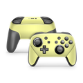 Nintendo Switch Controller Skin Pale Yellow