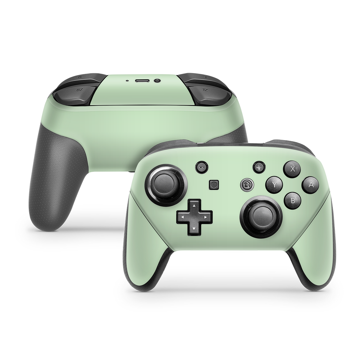 Nintendo Switch Controller Skin Pale Mint