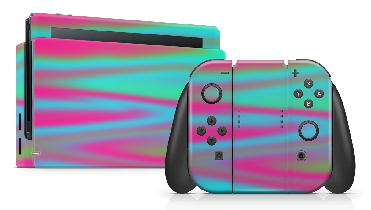 Nintendo Switch 17 Skin Electric Neon