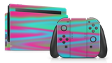 Nintendo Switch 17 Skin Electric Neon