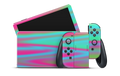 Nintendo Switch OLED Skin Electric Neon