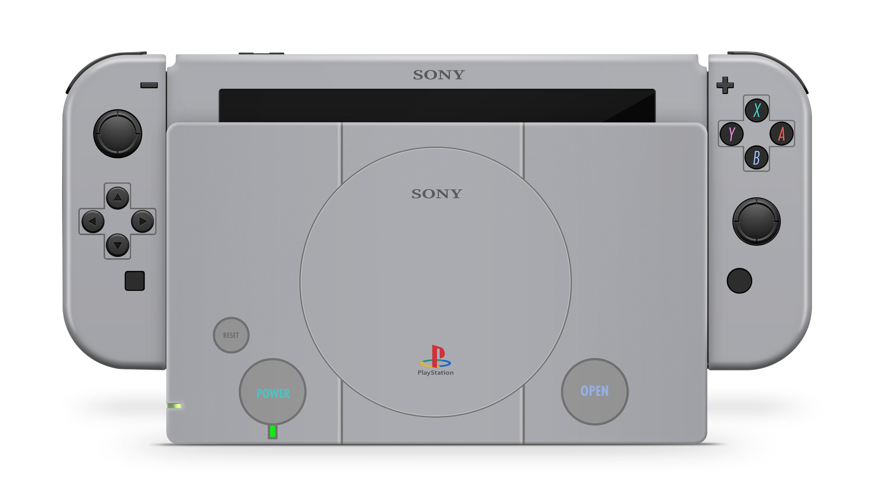 Nintendo Switch 2017 Skin Retro PS1