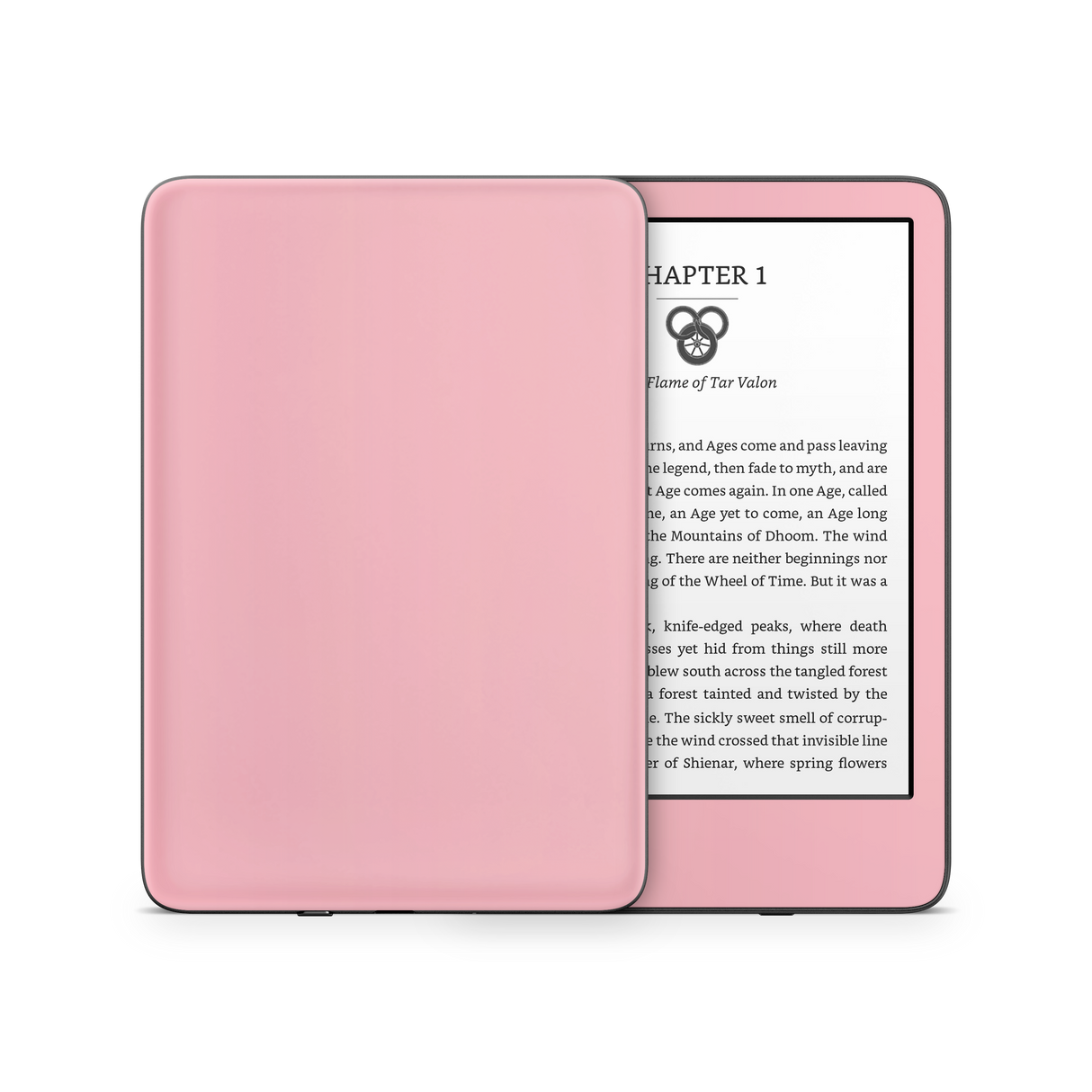 Pastel Pink Kindle eReader Skin