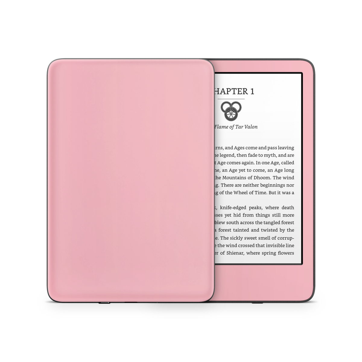 Pastel Pink Kindle eReader Skin
