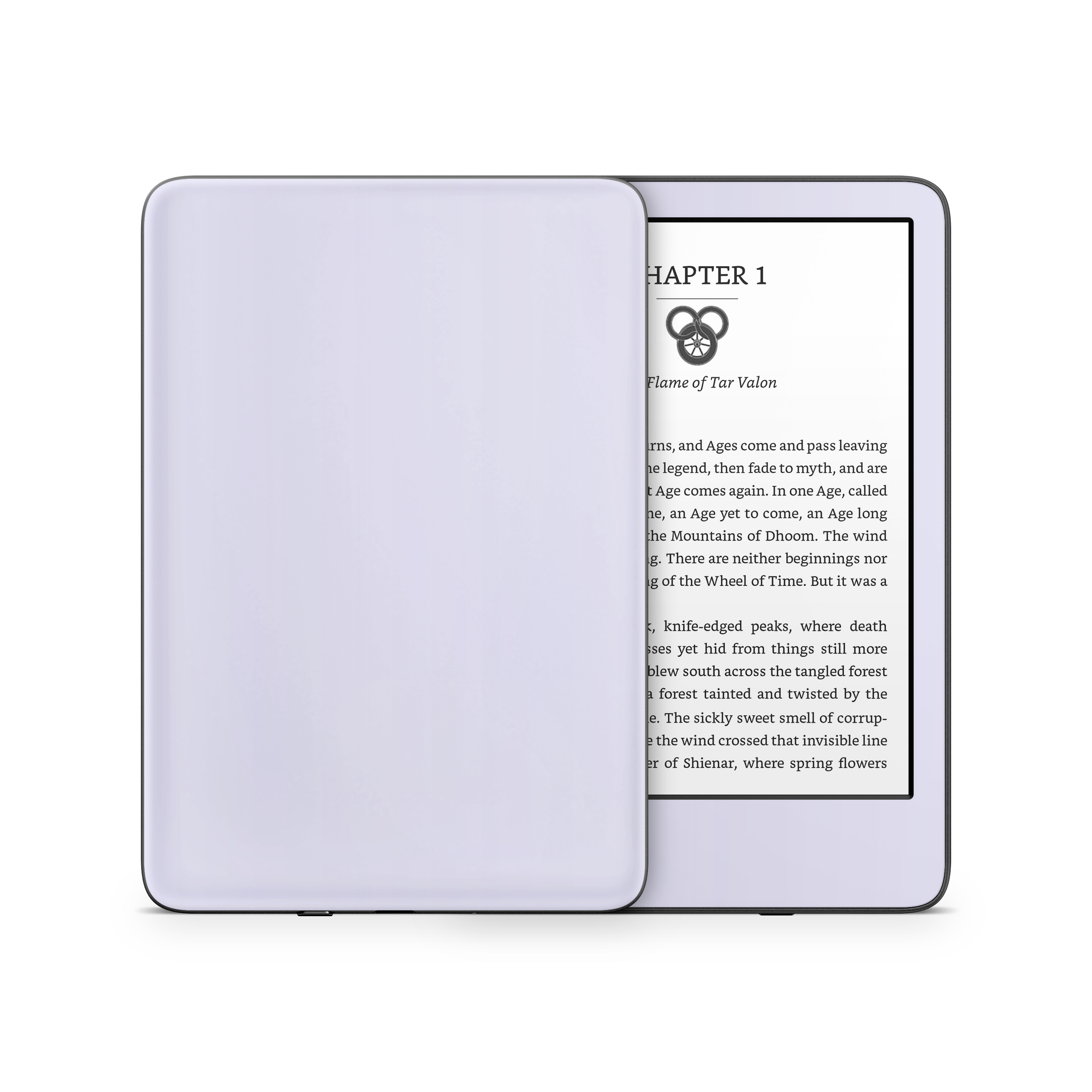 Lavender Kindle eReader Skin