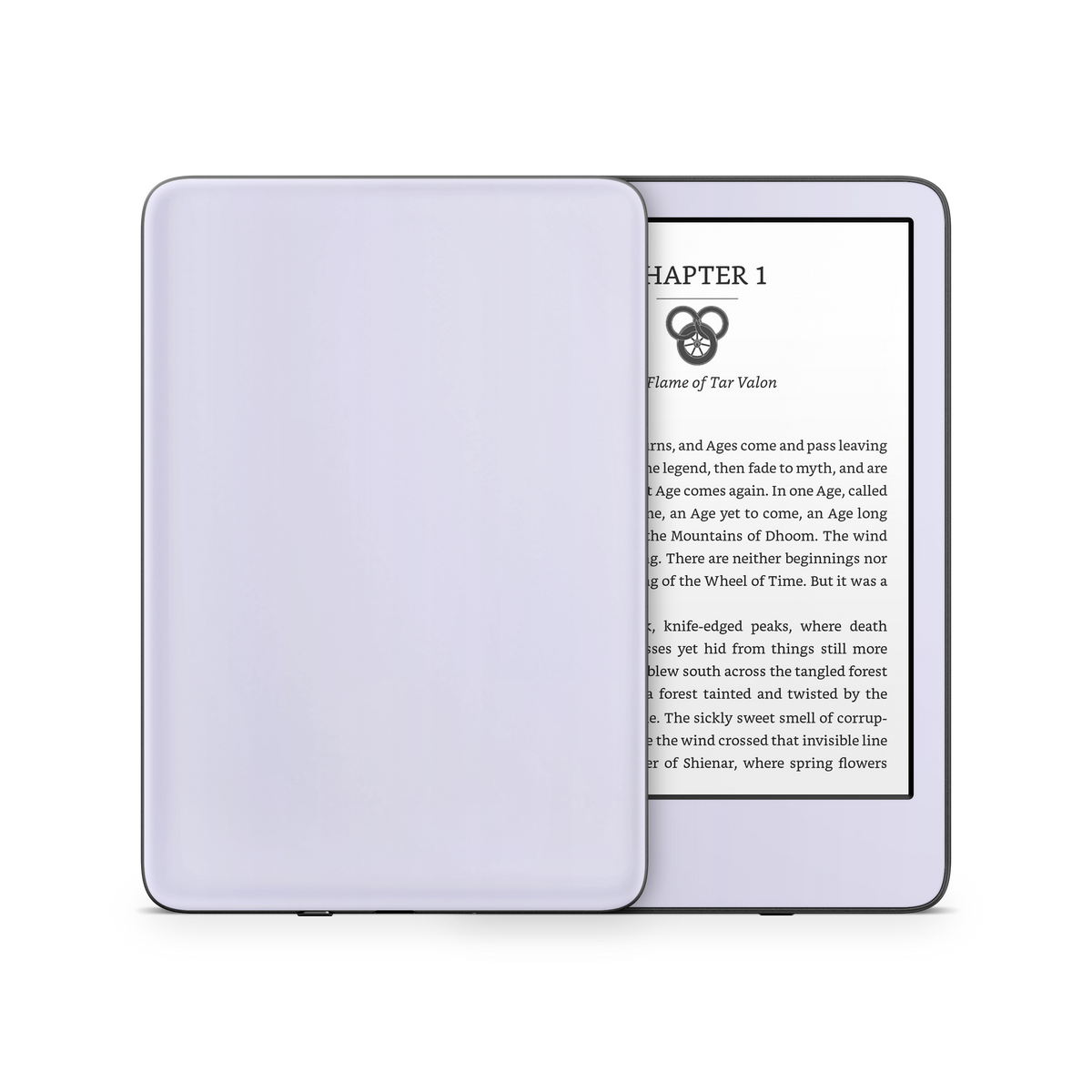 Lavender Kindle eReader Skin