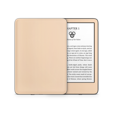 Peach Kindle eReader Skin