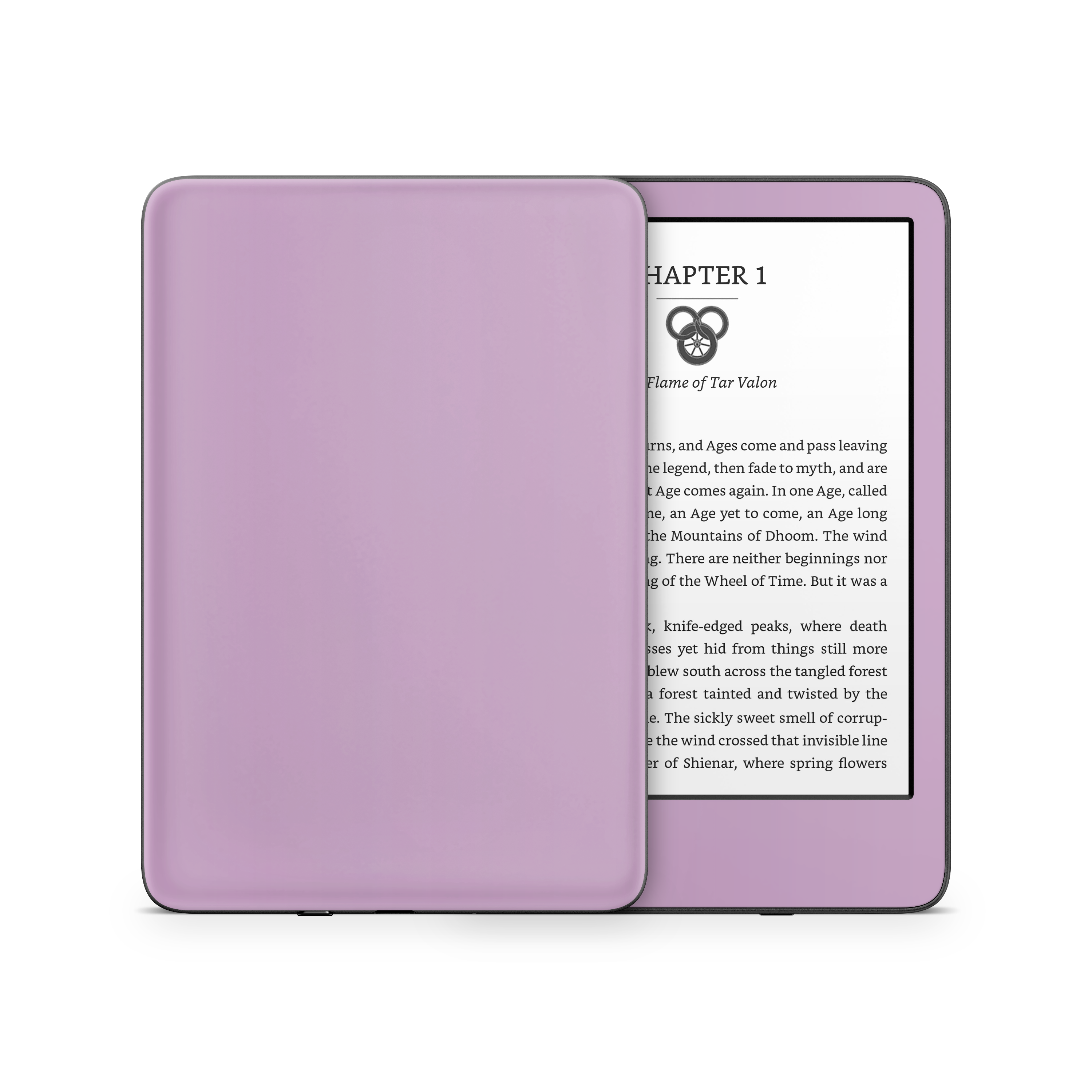 Soft Lilac Kindle eReader Skin