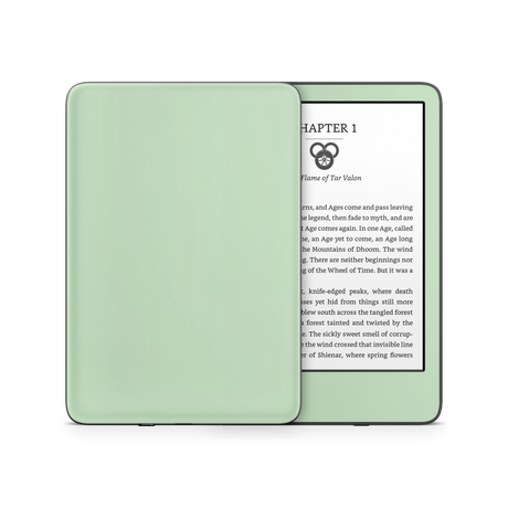 Pale Mint Kindle eReader Skin