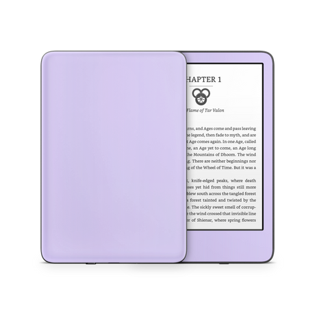 Light Lavender Kindle eReader Skin