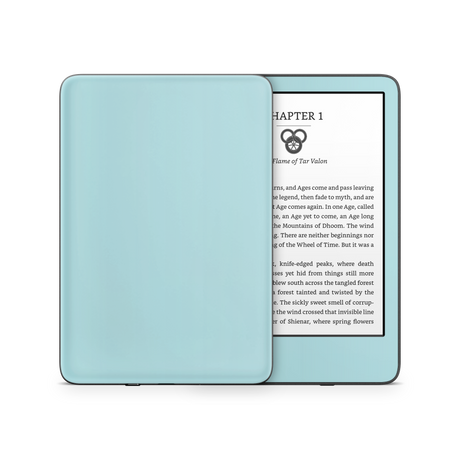 Powder Blue Kindle eReader Skin