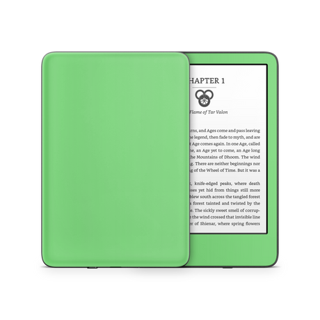 Pastel Green Kindle eReader Skin