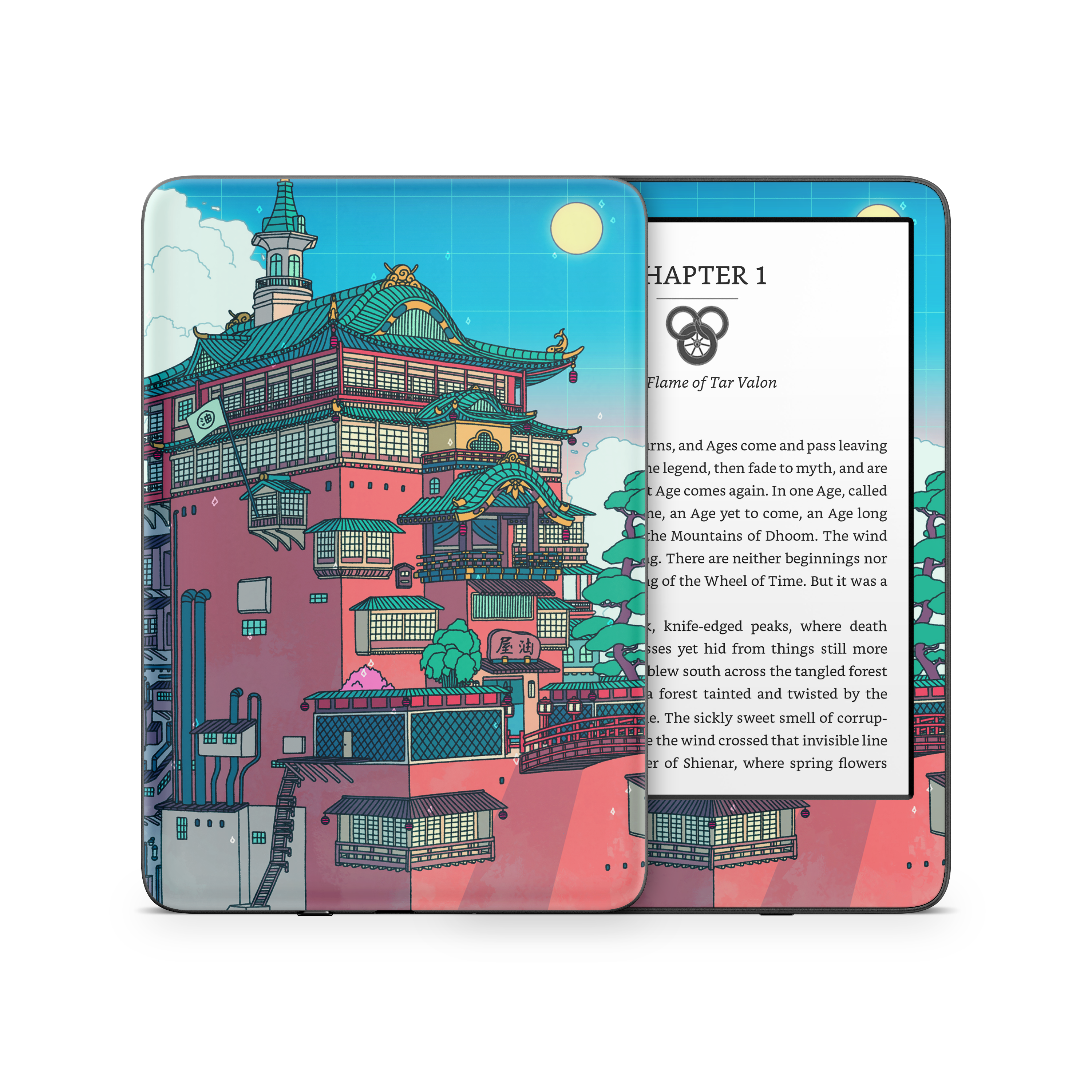 Bathhouse Day Kindle Skin