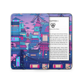 Cyberpunk Village Kindle Skin