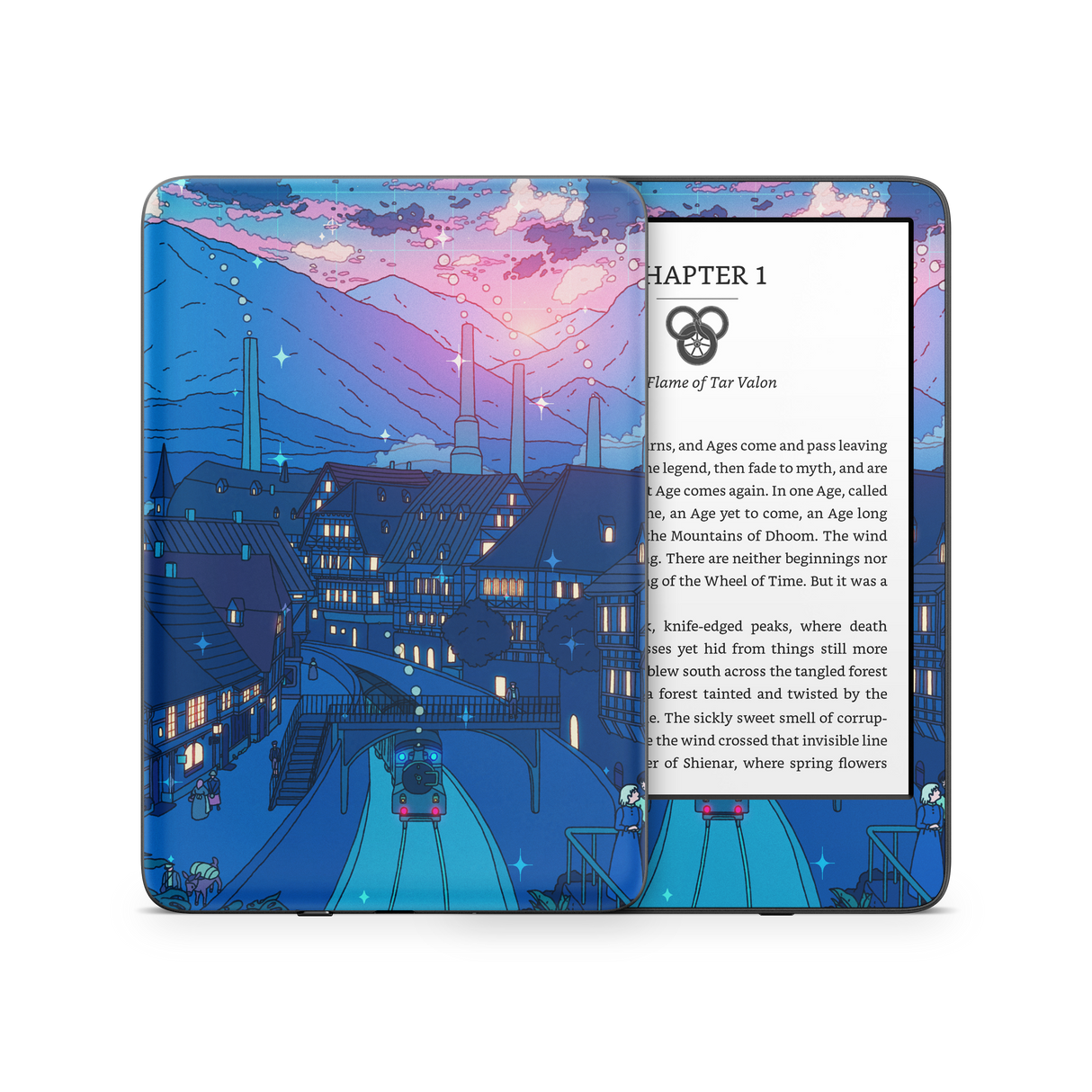 Howl & Sophie Kindle Skin