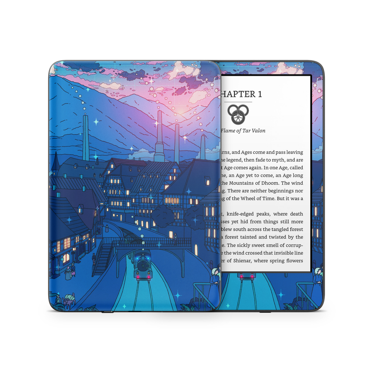 Howl & Sophie Kindle Skin