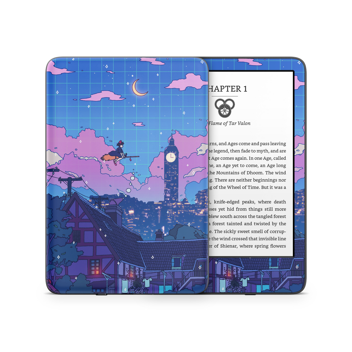 Night Flight Kindle Skin