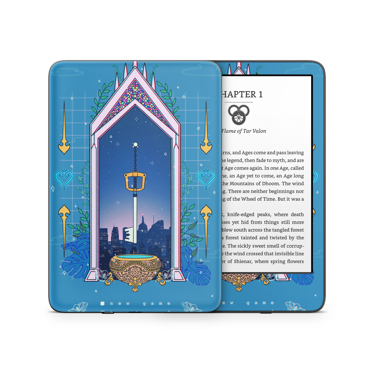 Kingdom LoFi Kindle Skin