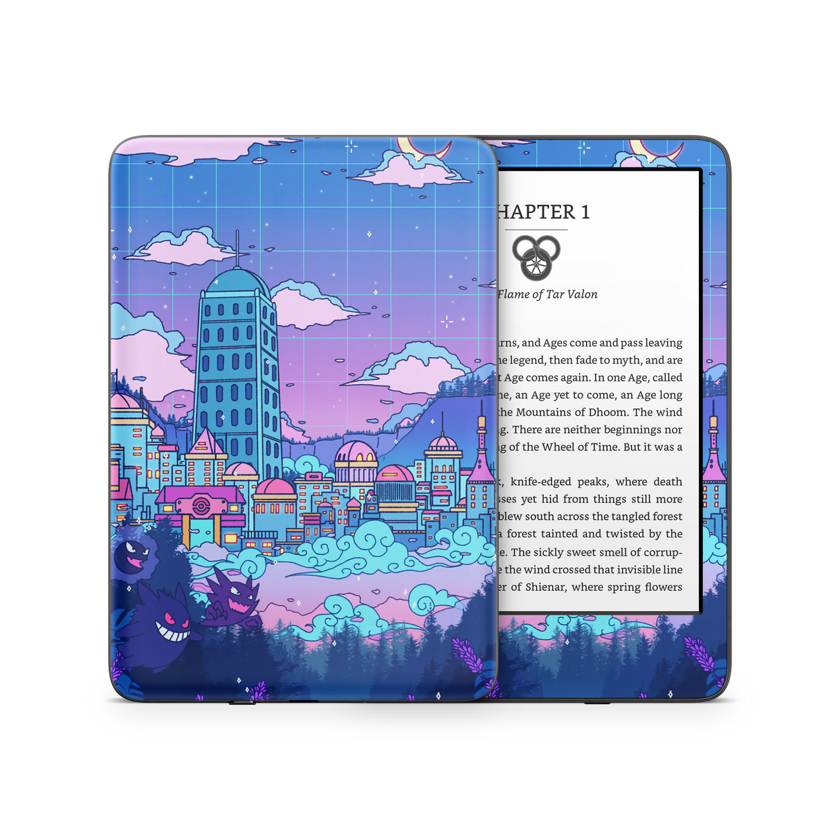 Lavender town Kindle Skin