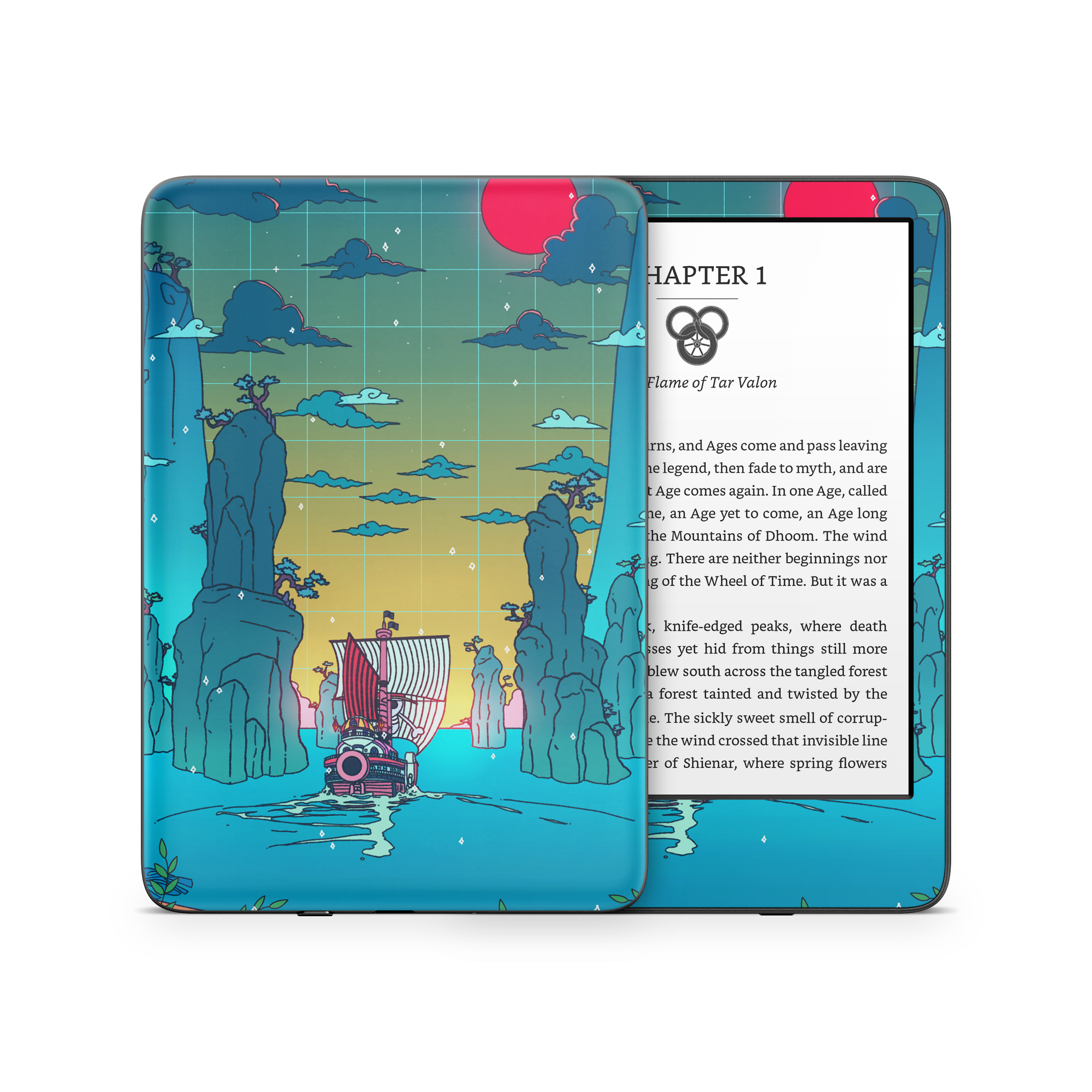 Adventure Kindle Skin