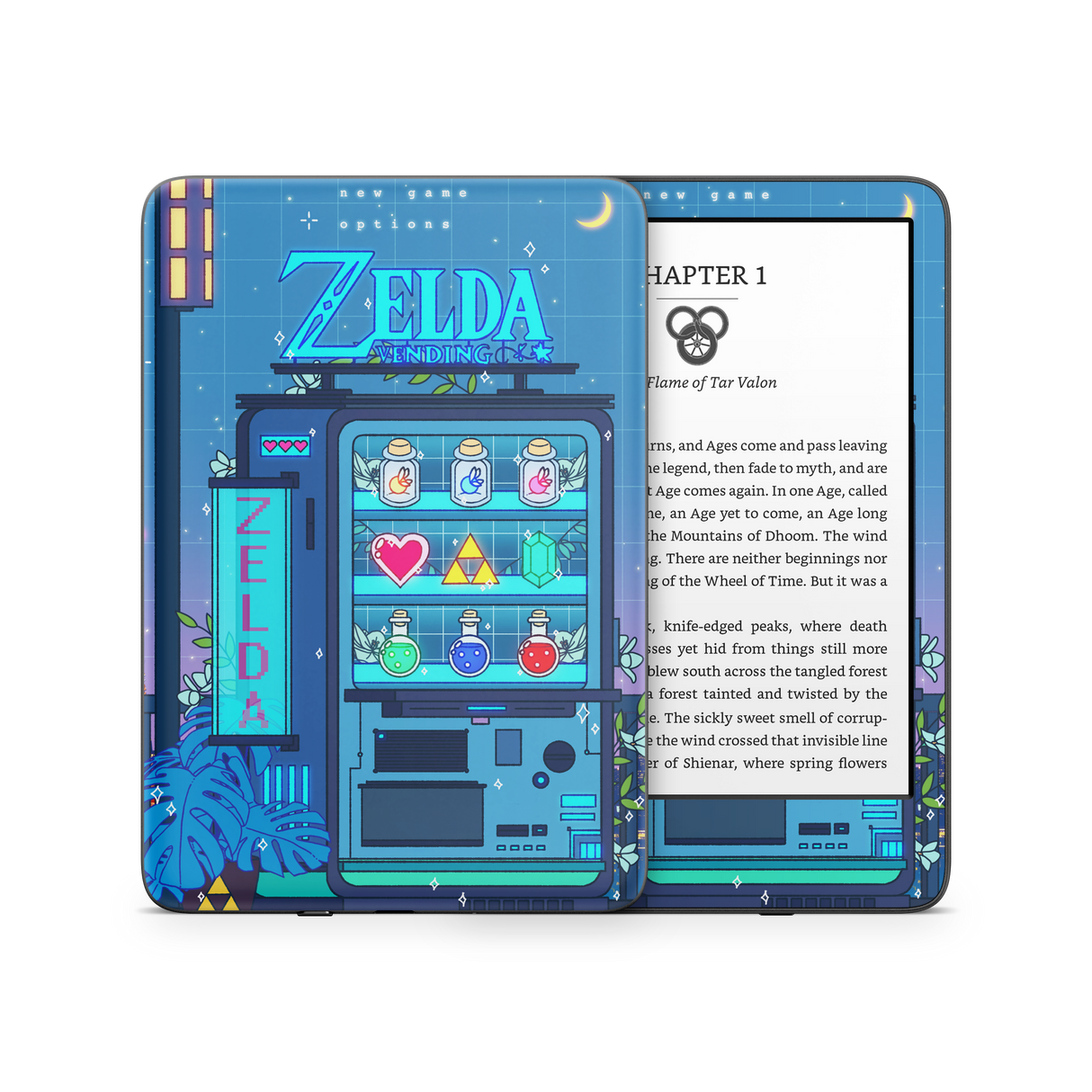 Z Vending Machine Kindle Skin