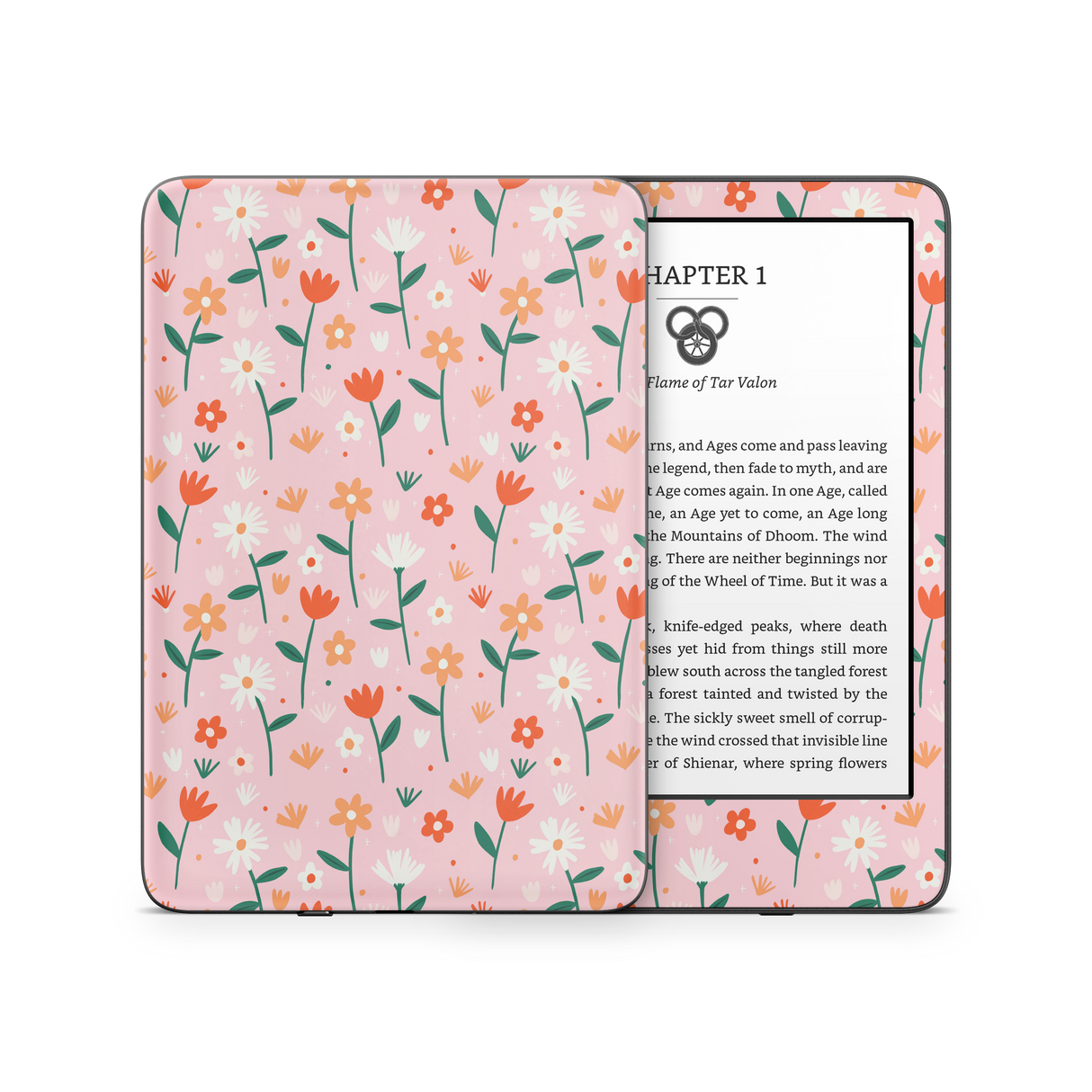 Flowers In Summer Kindle Skin