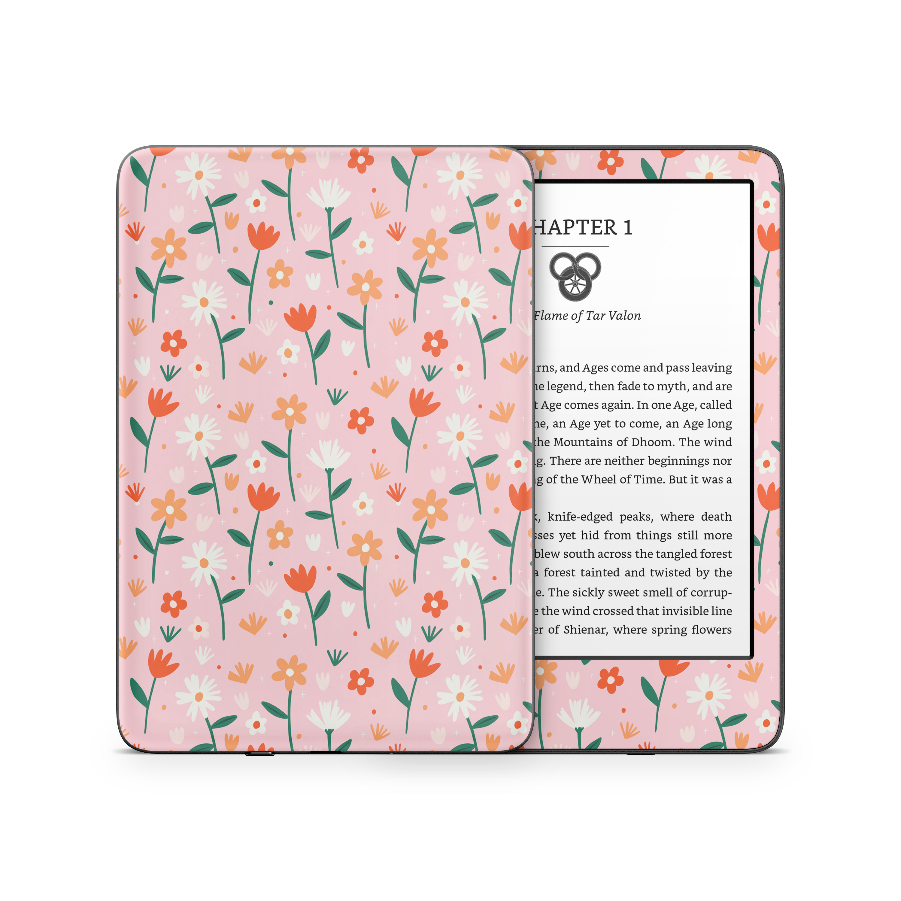 Flowers In Summer Kindle Skin
