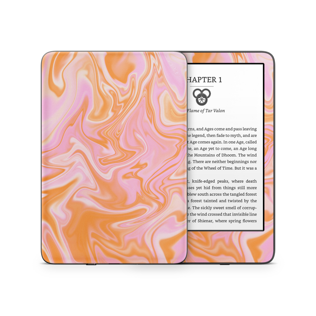Retro Lava Kindle Skin