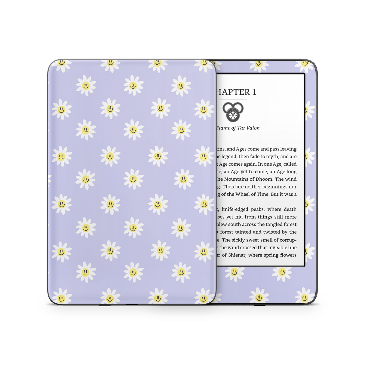 Trippy Daisy Kindle Skin