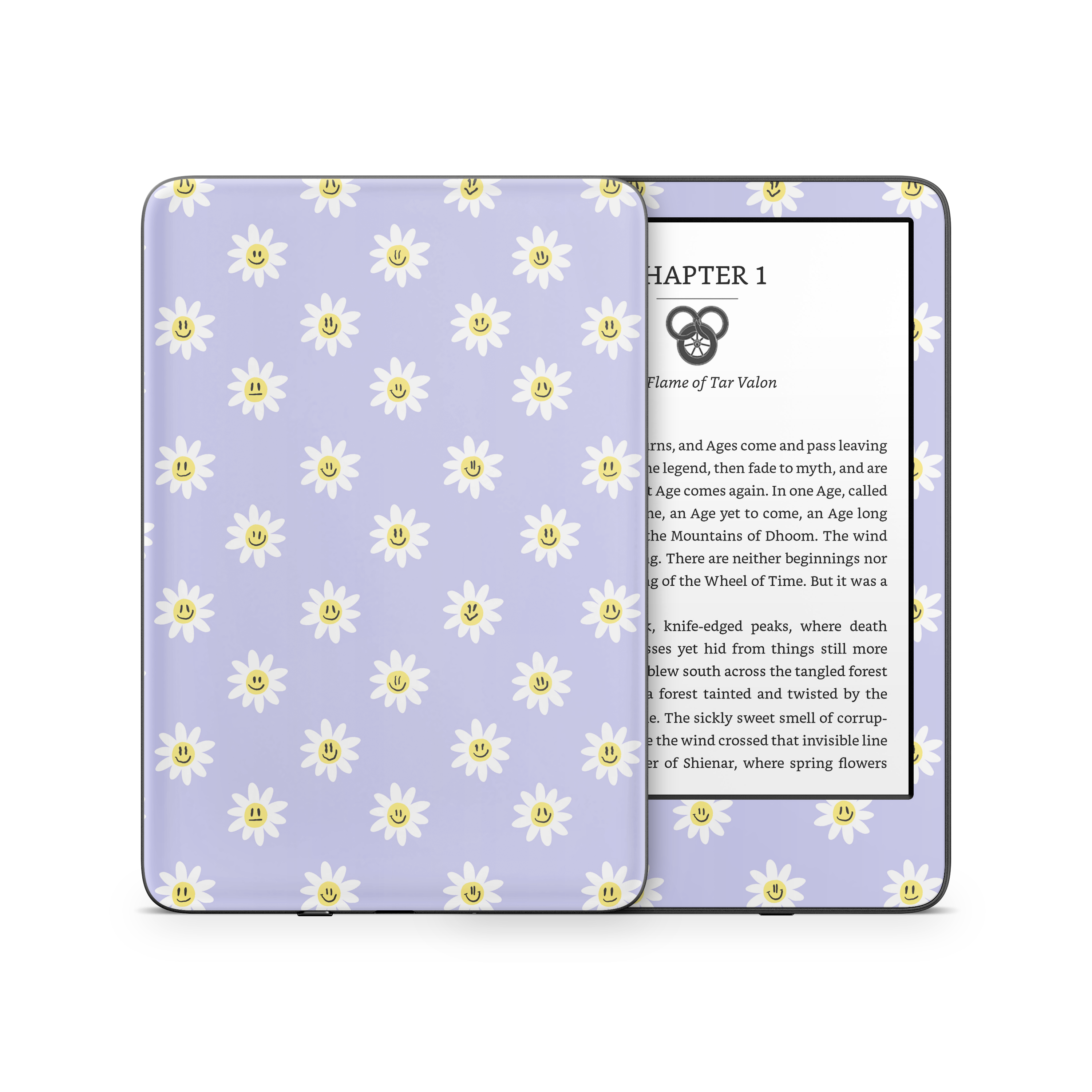 Trippy Daisy Kindle Skin
