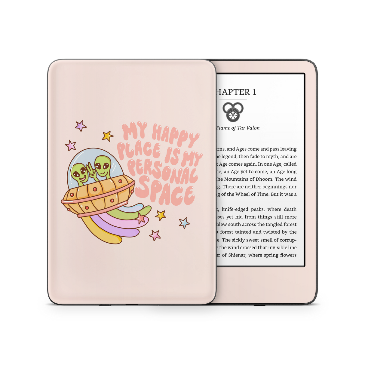 Happy Place Kindle Skin