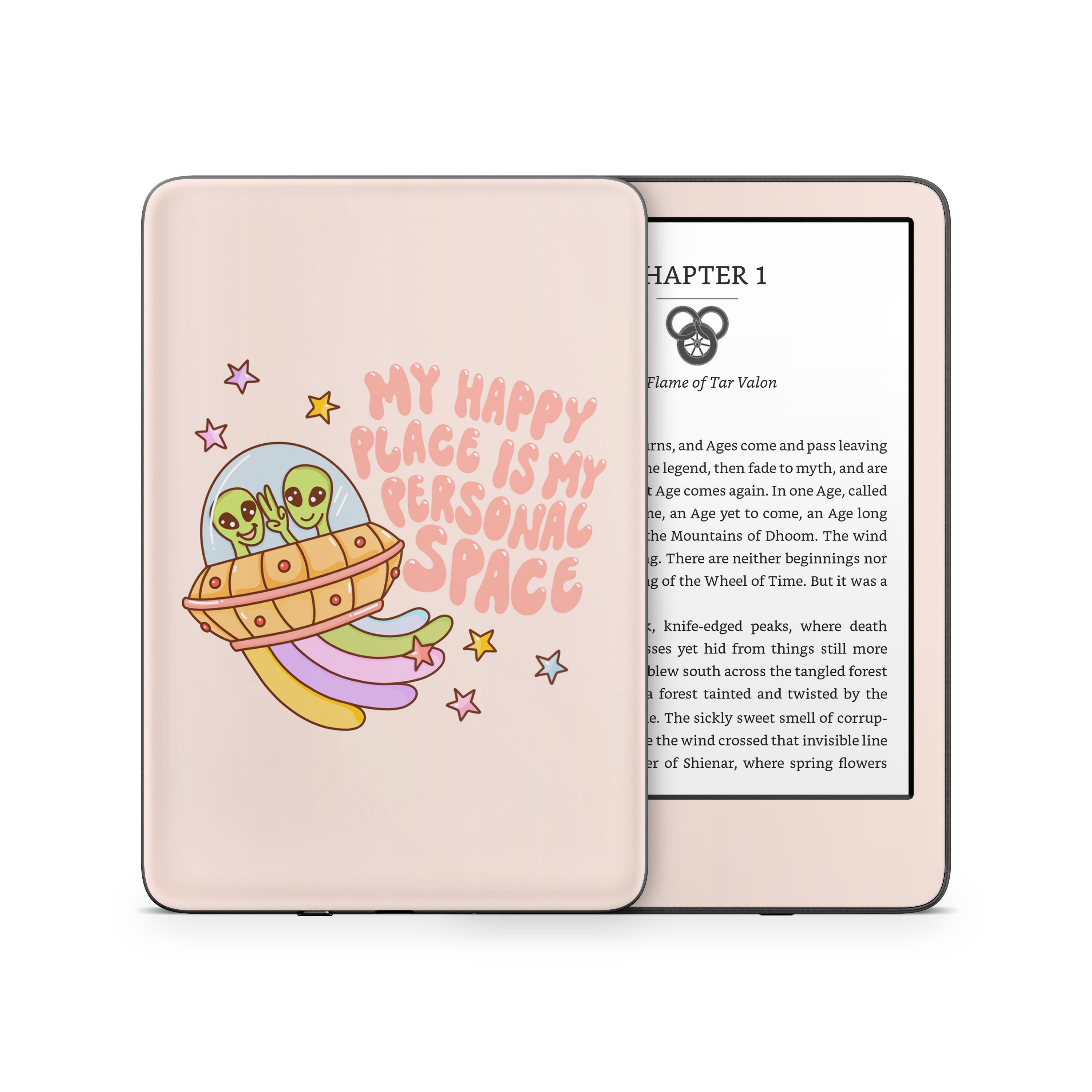 Happy Place Kindle Skin