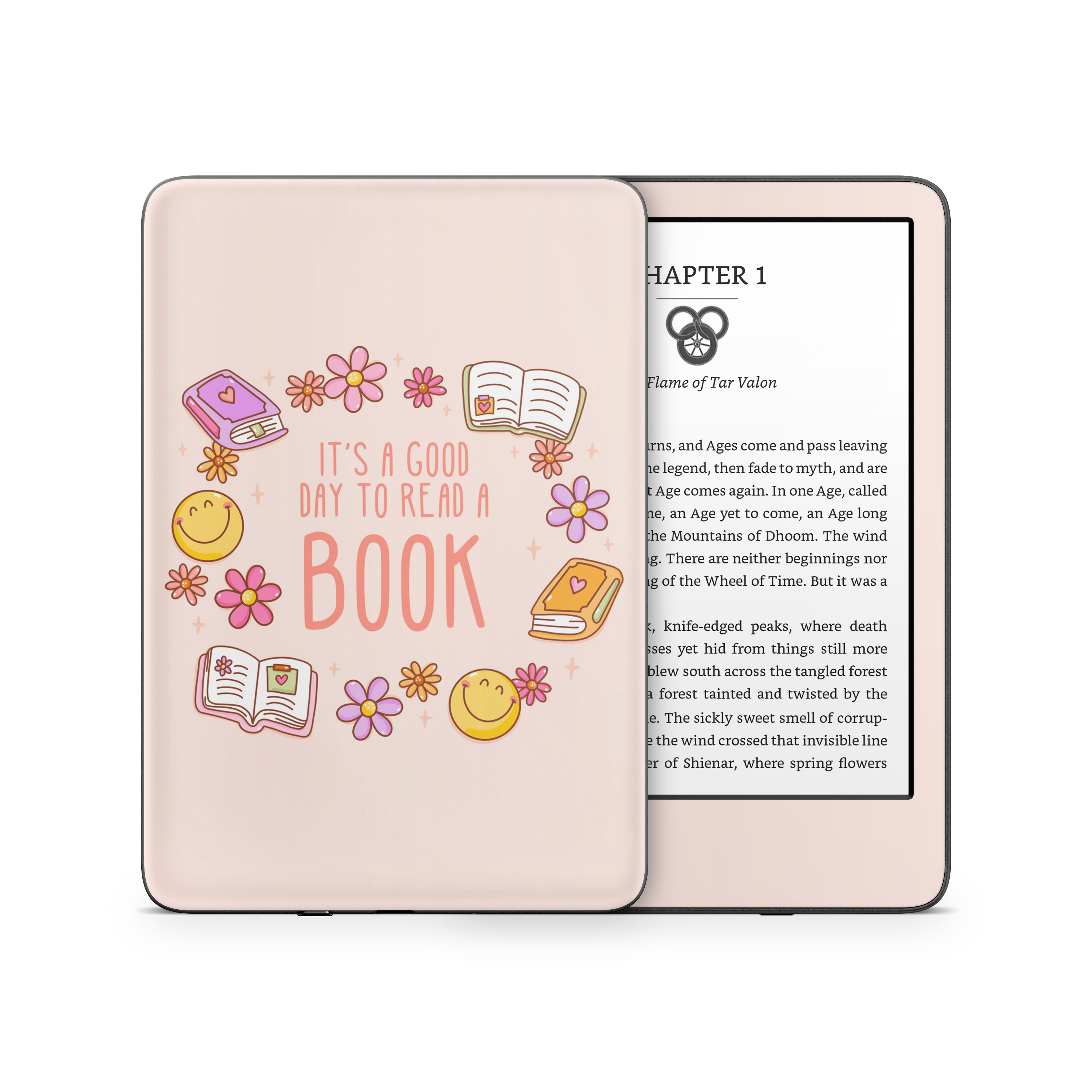 Read a Book Kindle Skin