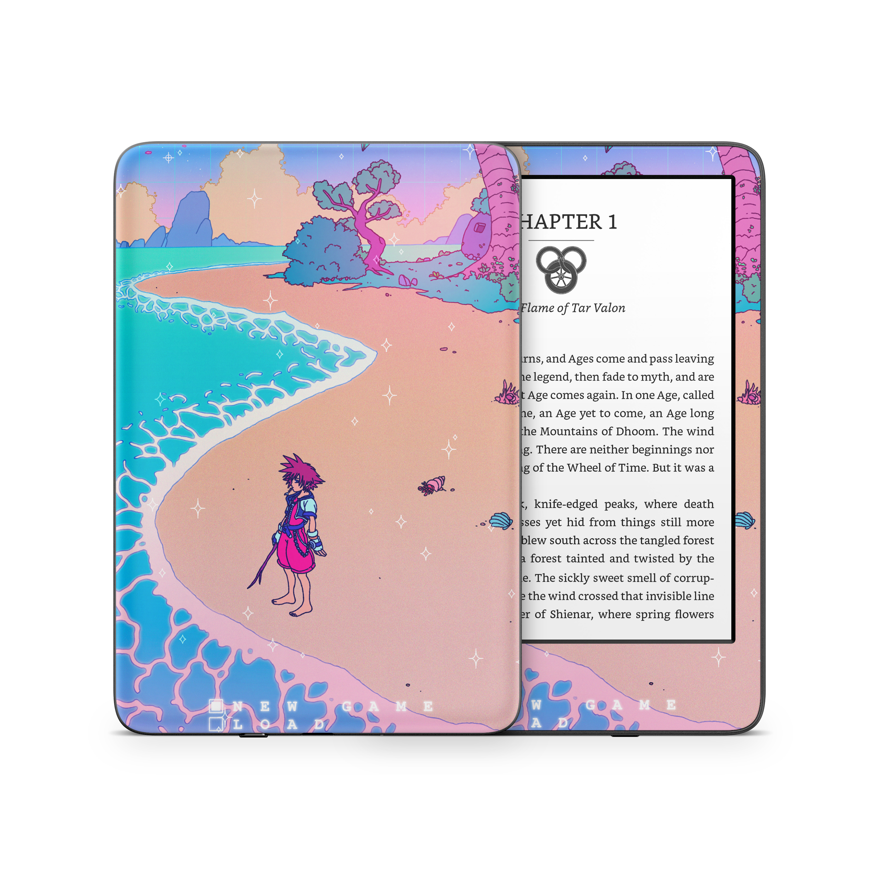 KH Waves Kindle Skin