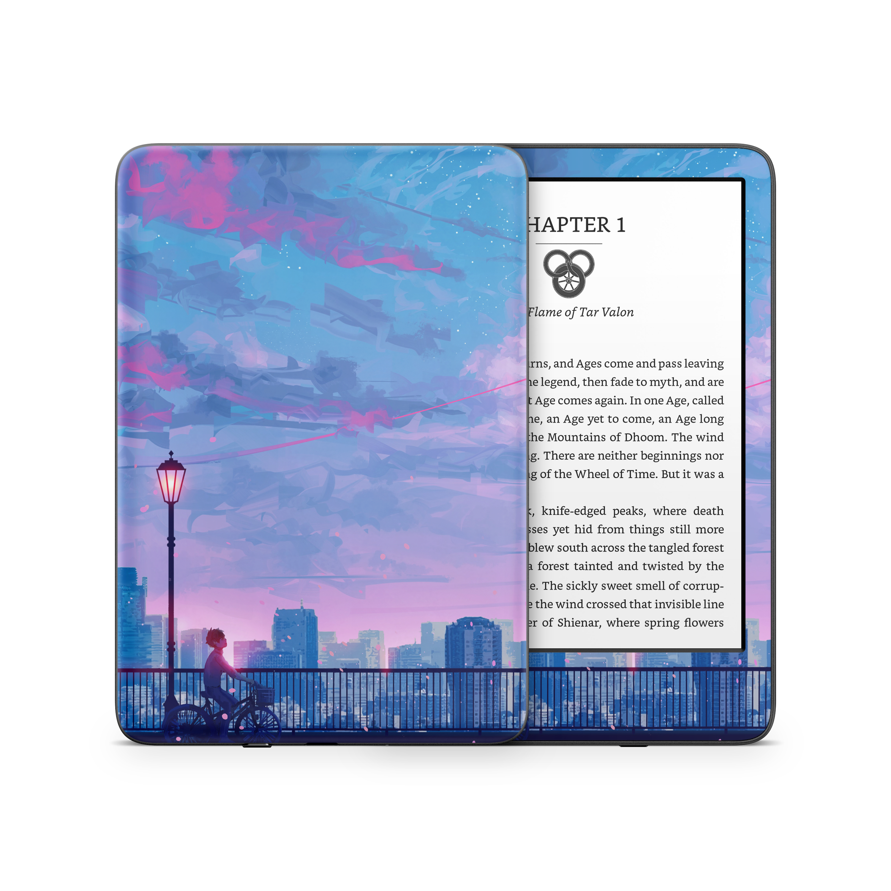 Let's Go Home Kindle Skin