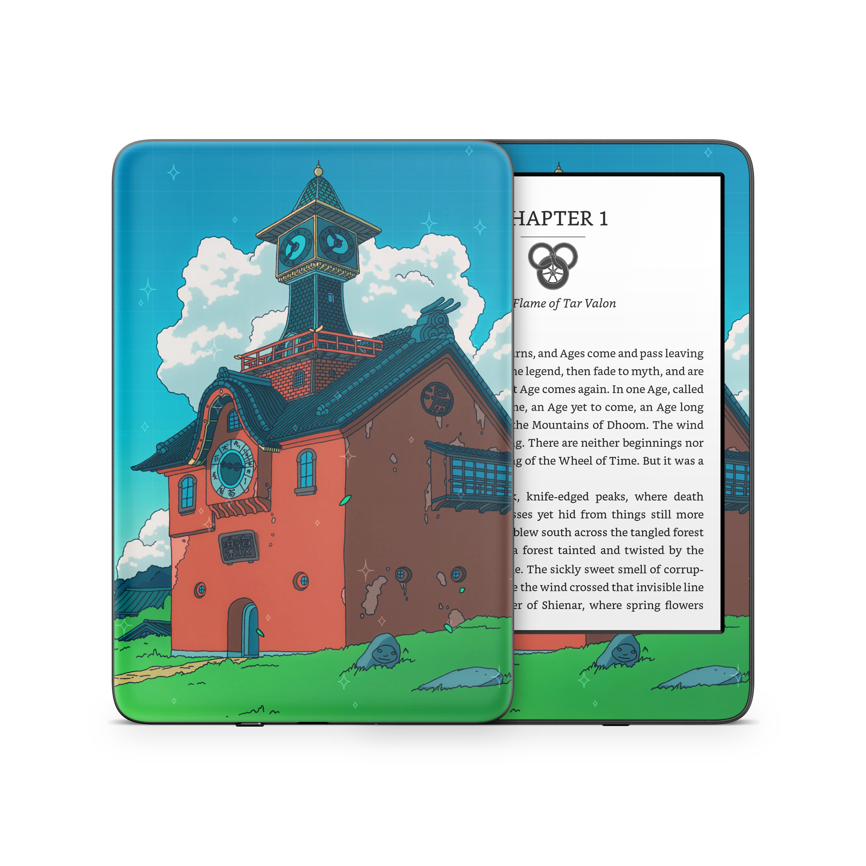 Spirited Entrace Day Kindle Skin