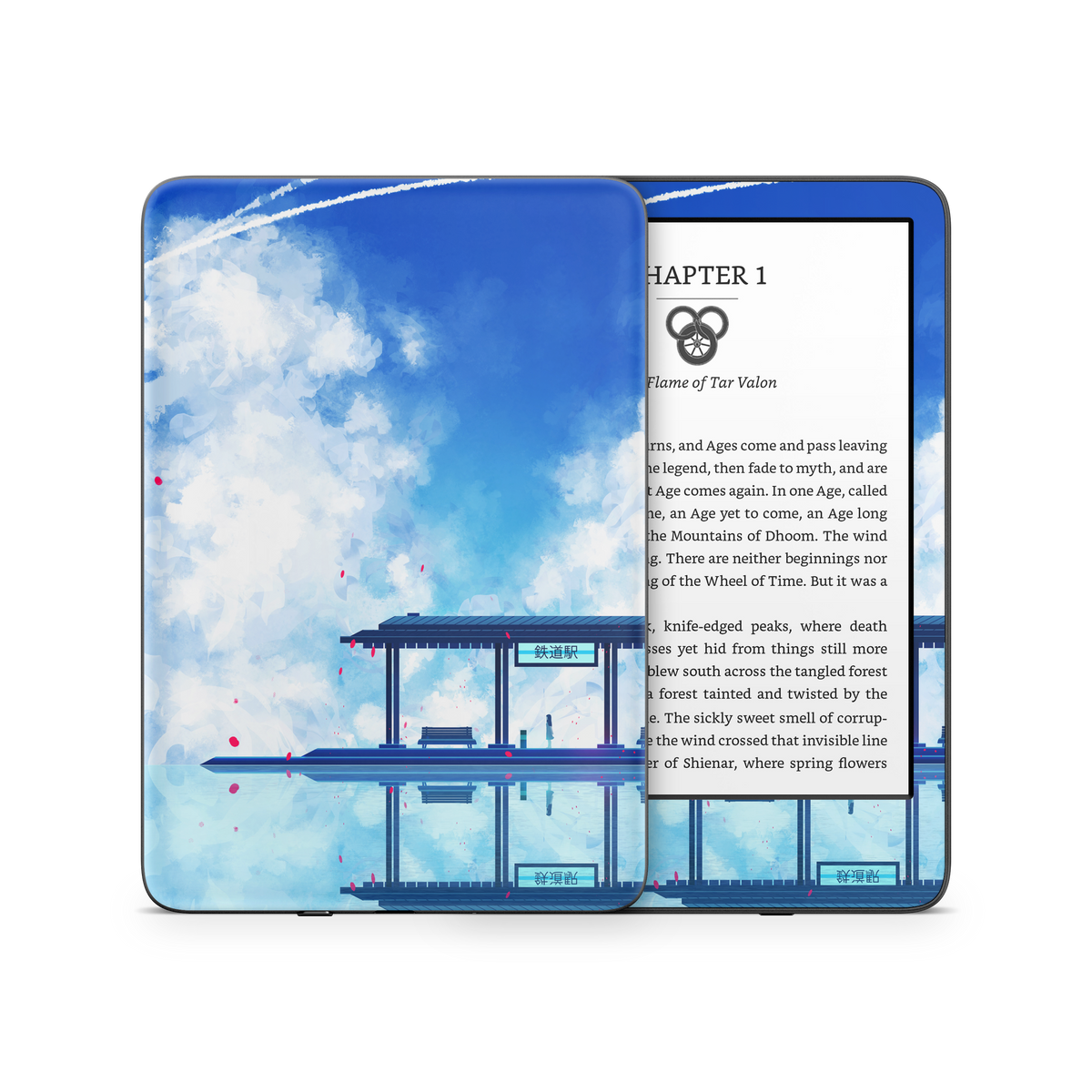 Waiting Kindle Skin