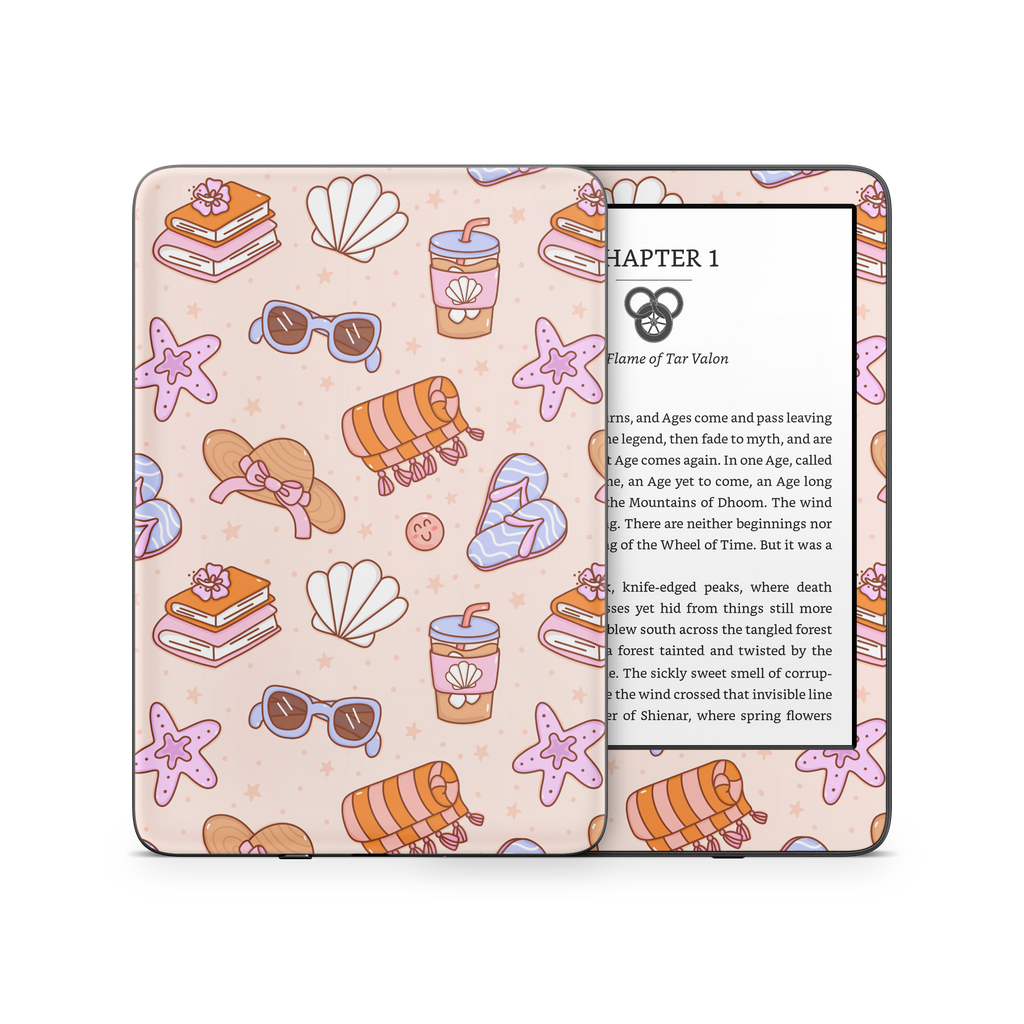 Beach Day Kindle Skin