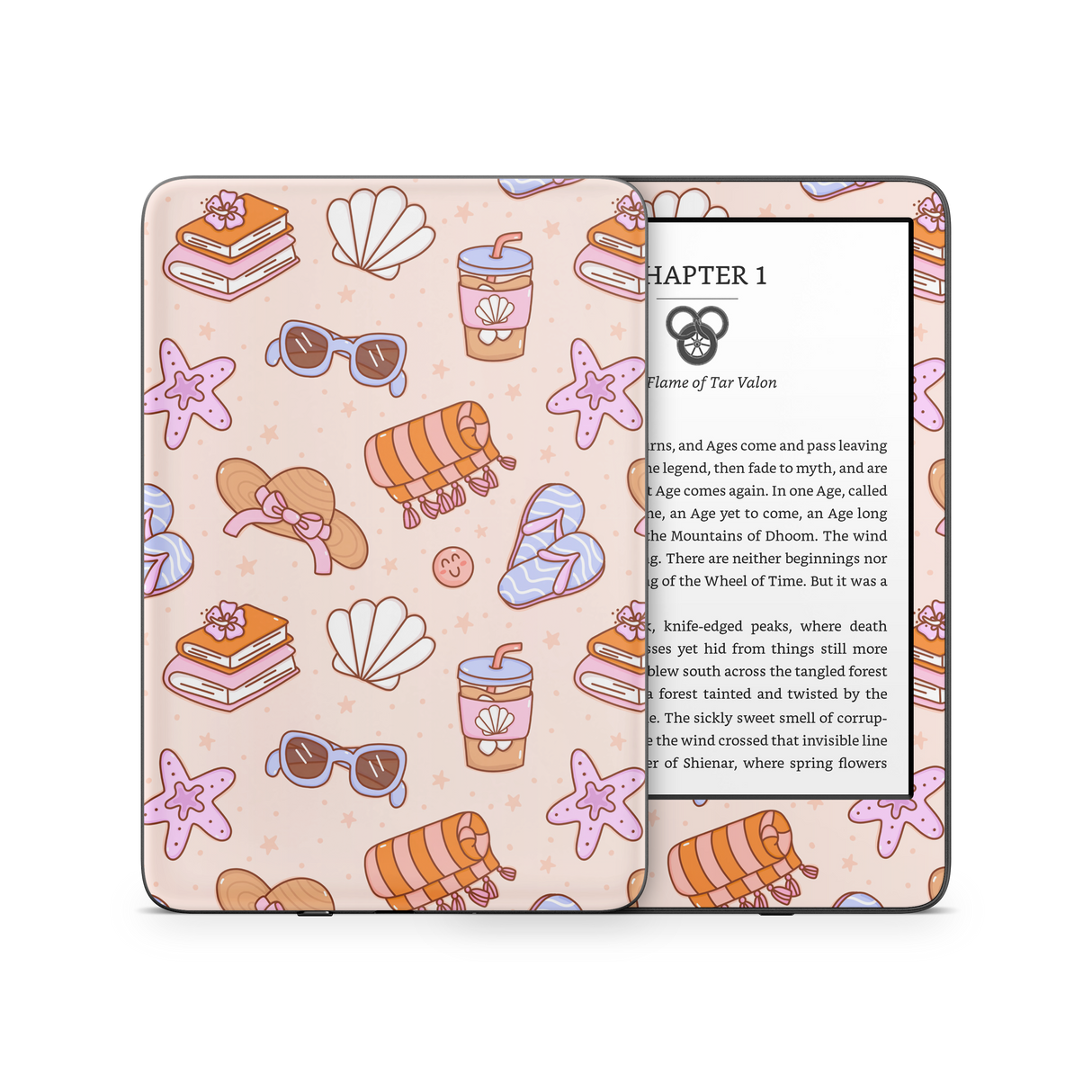 Beach Day Kindle Skin