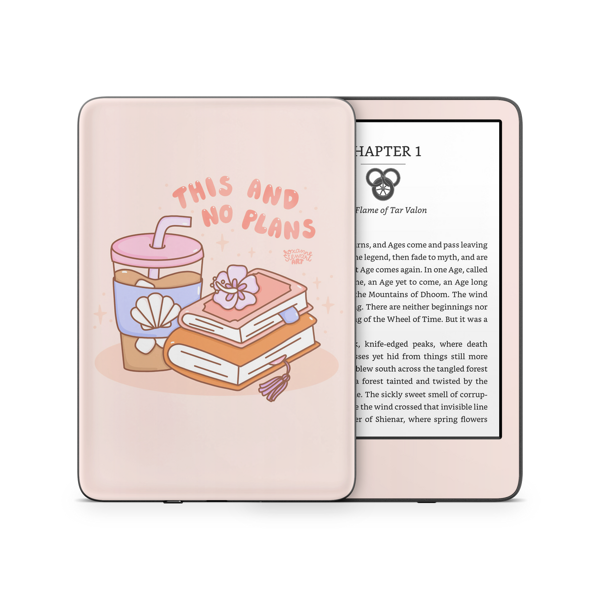 No Plans Kindle Skin