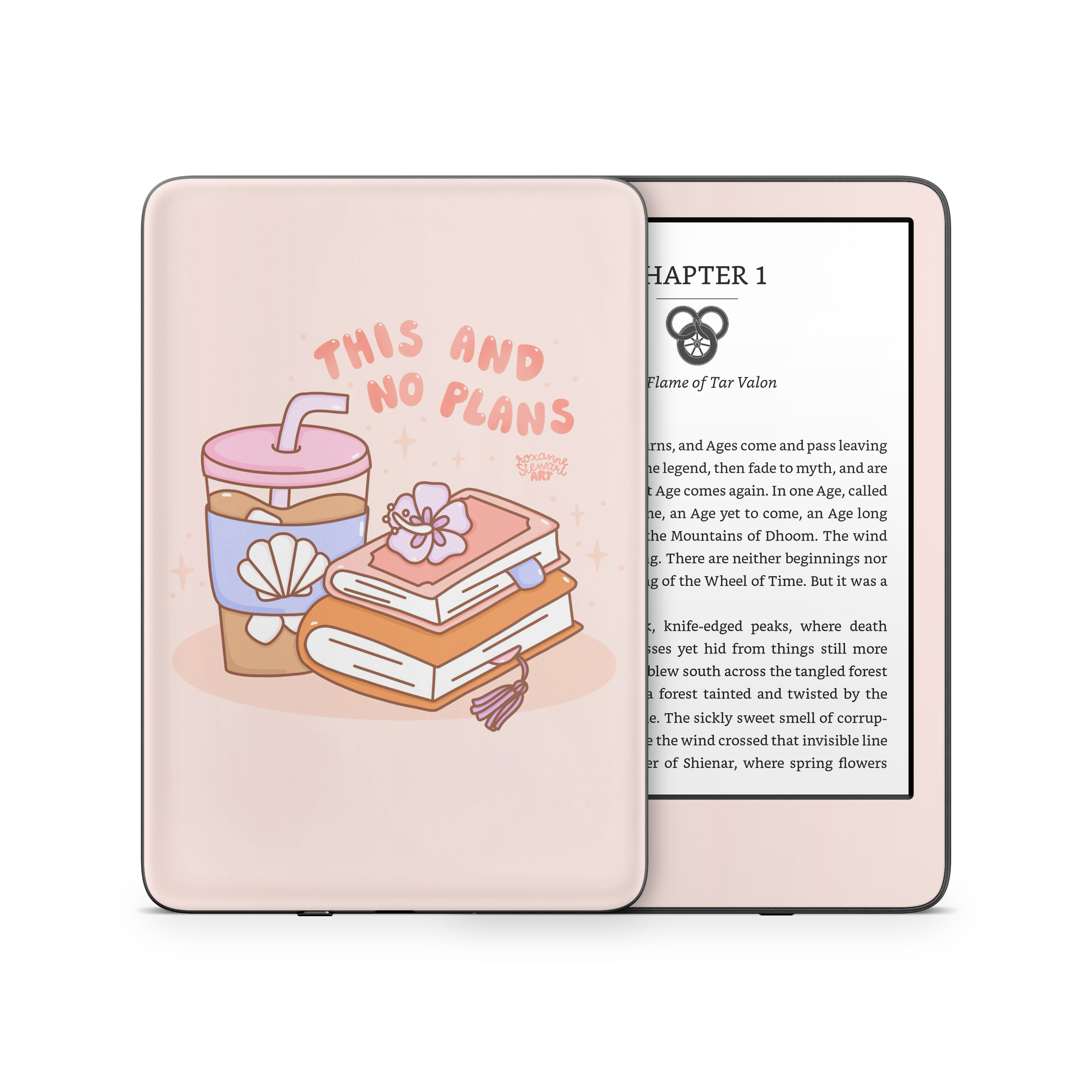 No Plans Kindle Skin