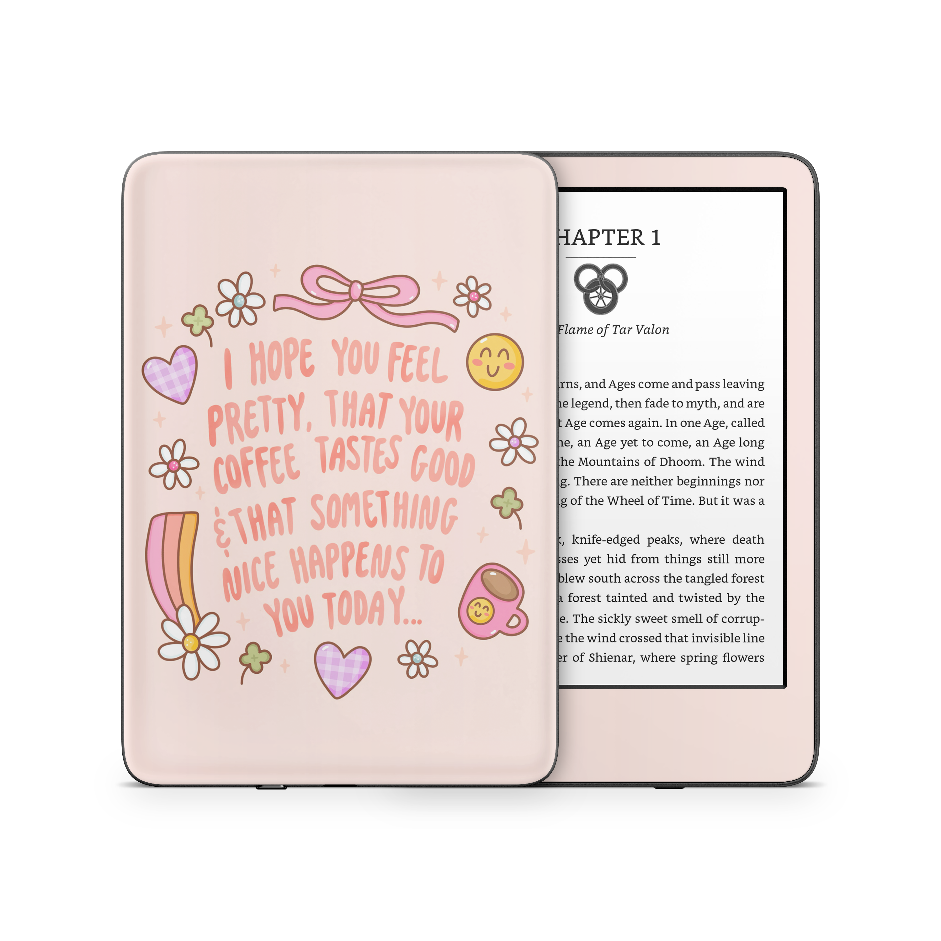 Something Nice Kindle Skin